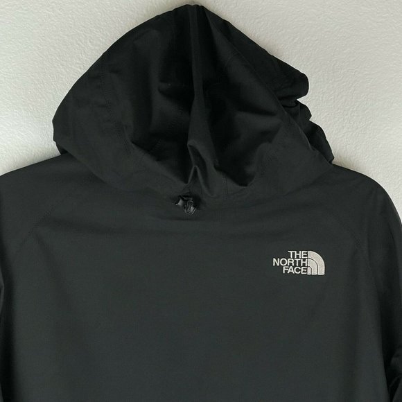 The North Face Hoodie Jacket Men's Sz S Zip Long Sleeve Waterproof Black - Picture 5 of 12